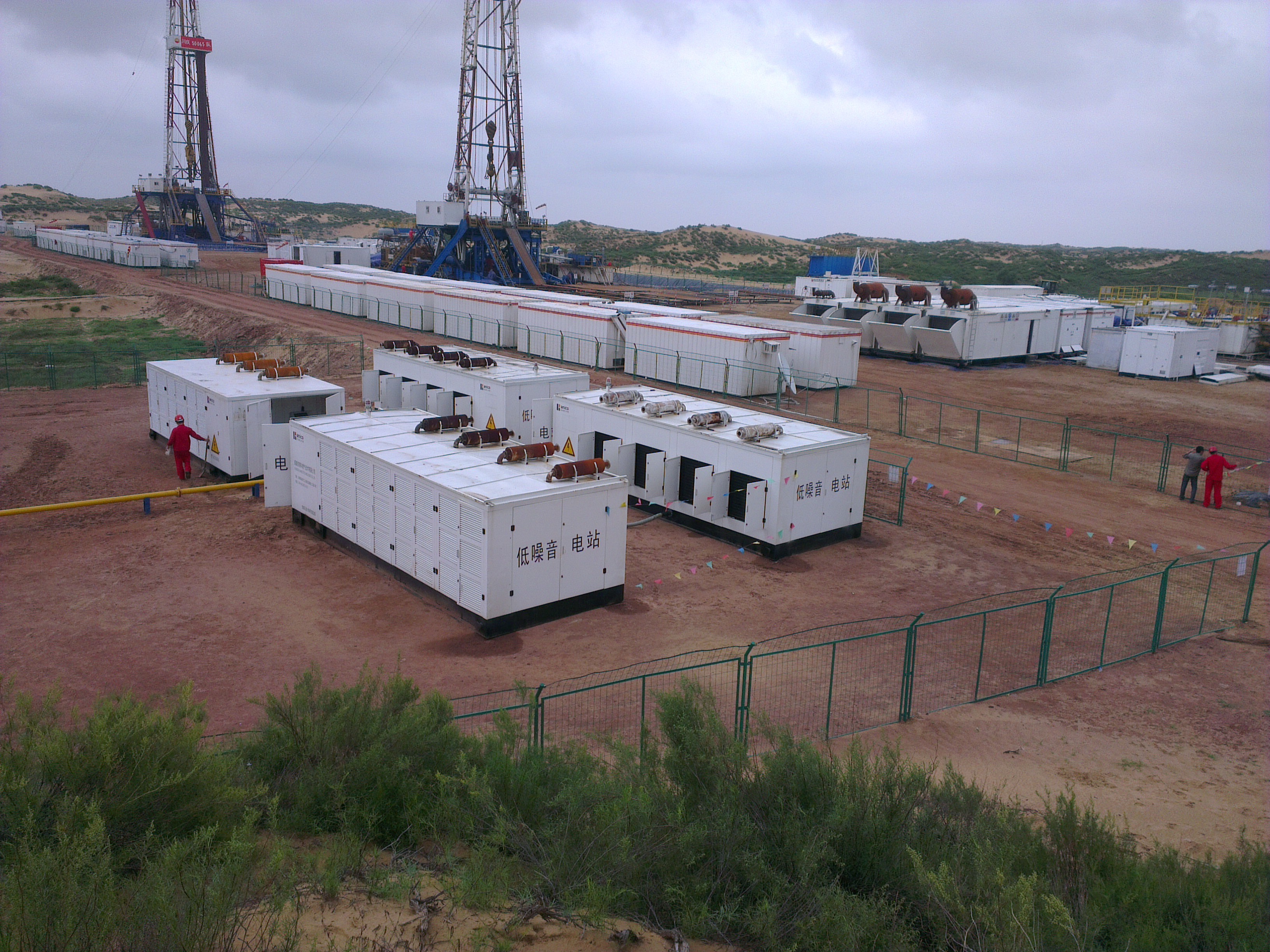 último caso de la compañía sobre Generador del gas para la plataforma de perforación del aceite y de gas