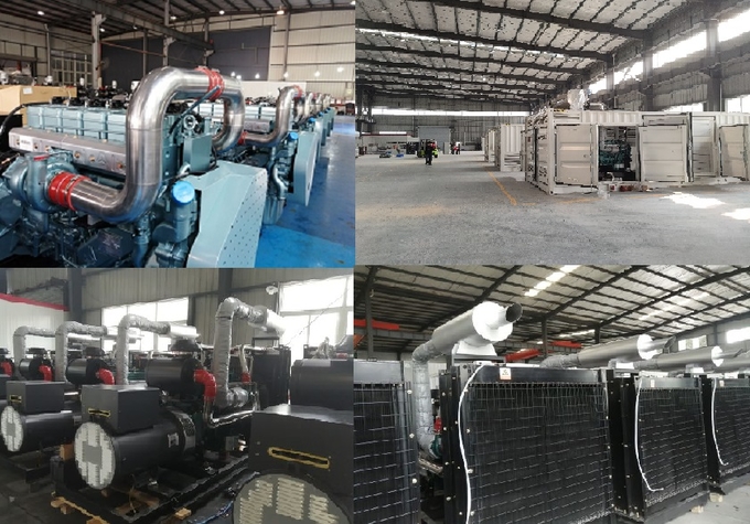 calor del gas natural 150kW y CHP 0 de la cogeneración del poder
