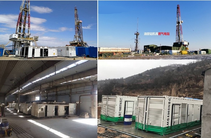 calor del gas natural 150kW y CHP 1 de la cogeneración del poder